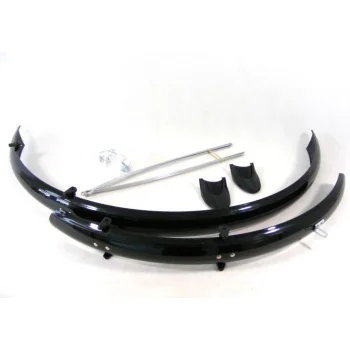 Błotniki Orion 28"/53 winylowe czarne