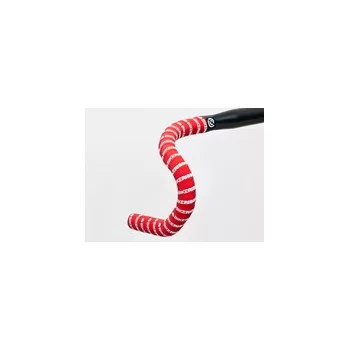 Owijka na kierownicę Scrub 2,5mm ekoskóra czerwona