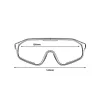 Okulary Bolle Shifter White Shiny - Brown Blue