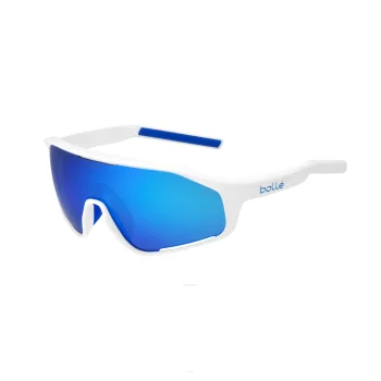 Okulary Bolle Shifter White Shiny - Brown Blue