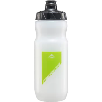 Bidon Merida Transparent z zielonym z pokrywką