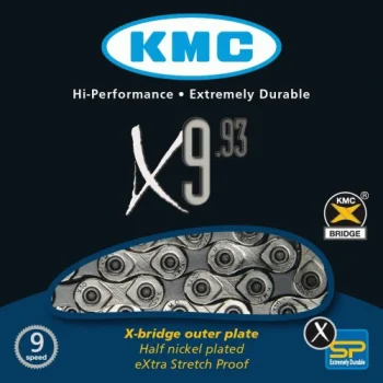 Łańcuch KMC X9 114 ogniw 1/2