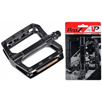 Pedały VPE-527 aluminiowe platformowe czarne