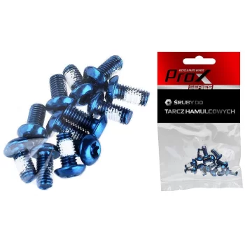 Śruby Prox niebieskie do tarczy hamulc. (12 szt.)
