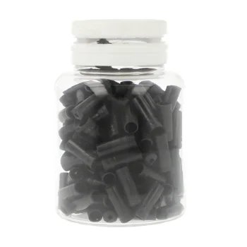 Końcówka pancerza przerzutki 4 mm czarna