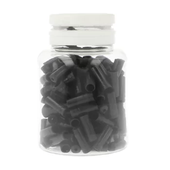 Końcówka pancerza przerzutki 4 mm czarna