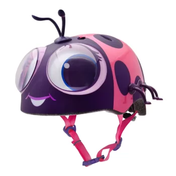 Kask dziecięcy juniorski C-PREME GOOGLY LADY BUG