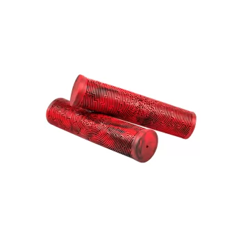 Chwyty kierownicy Maze Lite 125mm, red devil/czarn