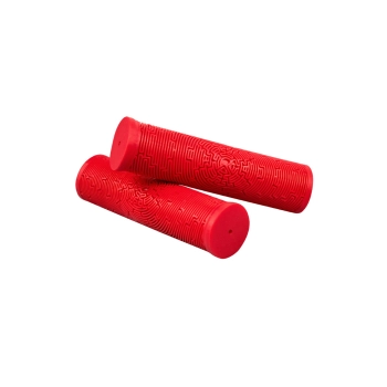 Chwyty kierownicy Maze Lite 125mm, czerwone