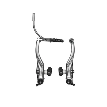 Hamulec Shimano Przód V-Brake Srebrny BR-T4000 Okł