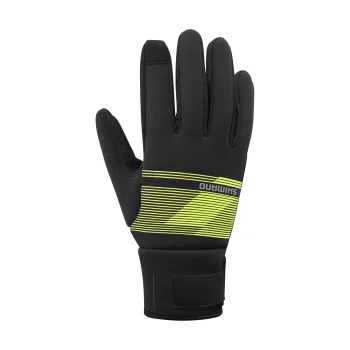 Rękawiczki Windbreak Thermal Neon Yellow "L"