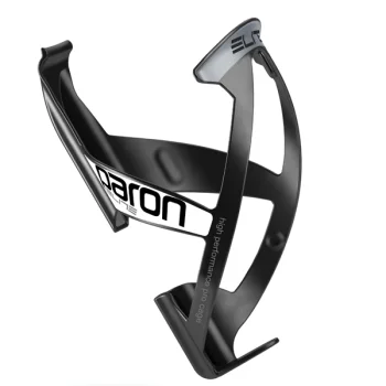 Koszyk bidonu Elite Paron Race czarny mat