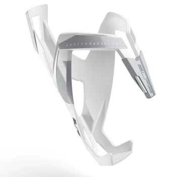 Koszyk bidonu Elite Custom Race+ biało-szary