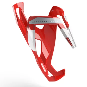 Koszyk bidonu Elite Custom Race+ czerwono-biały