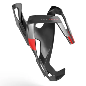 Koszyk bidonu Elite Vico czarno-czerwony