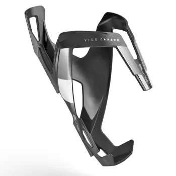 Koszyk bidonu Elite Vico czarno-biały