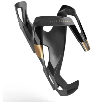 Koszyk bidonu Elite Vico czarno-złoty