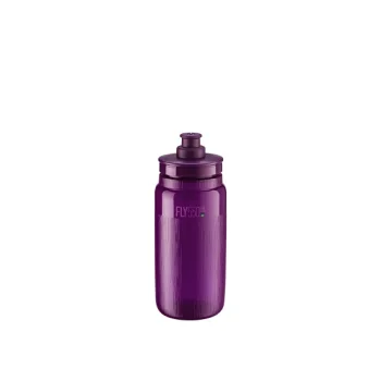 Bidon Elite Fly Tex Clear Pruple 550ml