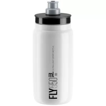 Bidon Elite Fly White 2018 Grey 550ml
