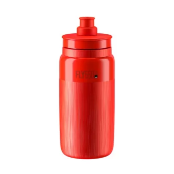Bidon Elite FLY TEX White, Red, Grey Logo 550ml