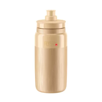 Bidon Elite FLY TEX White, Beige, Grey Logo 550ml