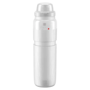 Bidon Elite Fly MTB TEX Clear, Grey Logo 950ml