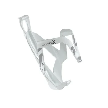Koszyk na bidon Elite Custom Race X White Glossy G