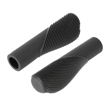 Chwyty kierownicy ergonomiczny 135 mm czarne