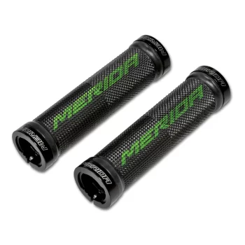 Chwyty Merida 2 pierścienie czarno-zielone