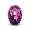 Kask dziecięcy Giro Raze (50-57) berry blue flowe