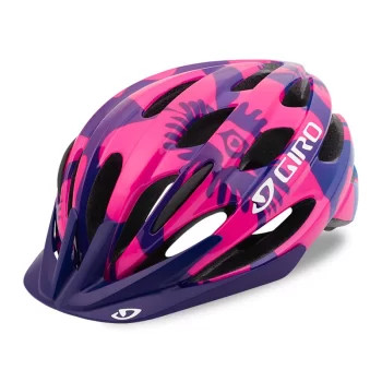 Kask dziecięcy Giro Raze (50-57) berry blue flowe