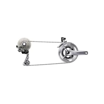 Grupa Shimano GRX 810 2x11 Limited Silver Edition