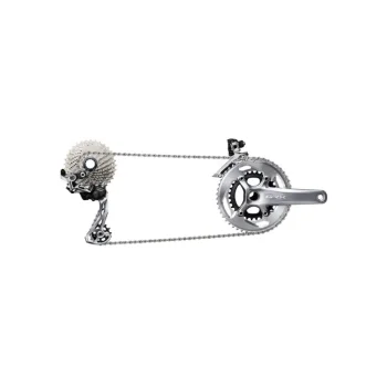 Grupa Shimano GRX 810 2x11 Limited Silver Edition