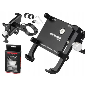 Uchwyt rowerowy na telefon Gub Pro 2 alu