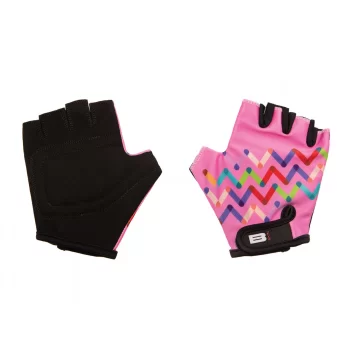 Rękawiczki B-Skin Kidy Zigzag różowy "4"