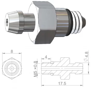 Śruba do odpowietrzania  HBP42