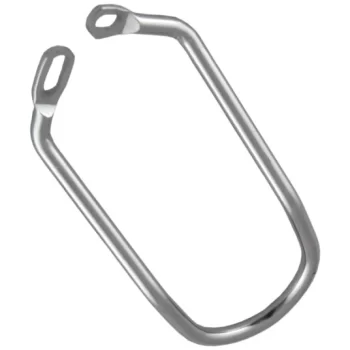 Osłona przerzutki HC-616 stal, długa, 2 otw. CP