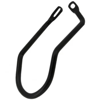 Osłona przerzutki HC-616 Stal;Długa;2otw.;Czarna