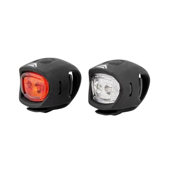 Zestaw lampek Merida silikonowe czarne