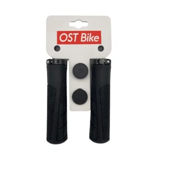 Chwyty rowerowe Ost 135mm 1 obejma czarne