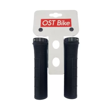 Chwyty rowerowe Ost 130mm 1 obejma czarne