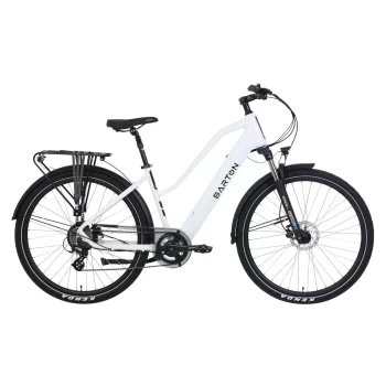 Rower elektryczny Barton Hybrid ev-350 18" biały