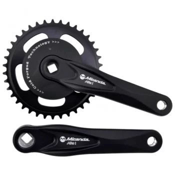 Mechanizm korbowy  ALFA1 Alu/Stal 170x38T  CZ