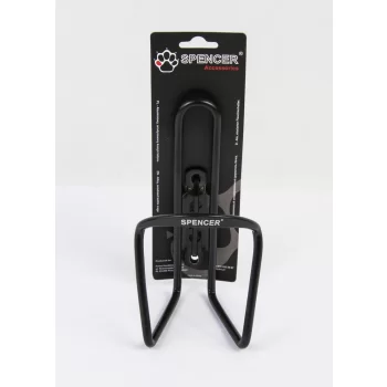 Koszyk bidonu Spencer alu, czarny