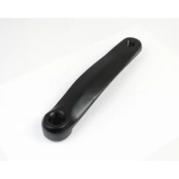 Korba lewa kwadra czarna alu 170mm