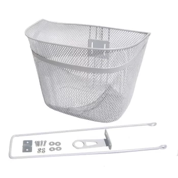 Kosz siatka biały 35x25,5x26 HT-010