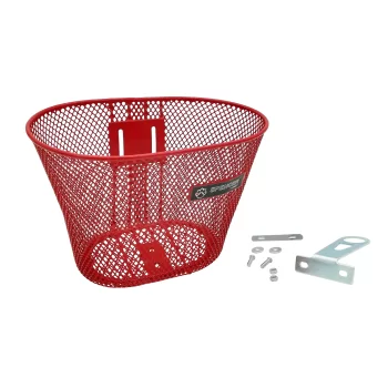 Kosz przód siatka czerwony mały Spencer