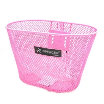 Kosz przód Spencer siatka różowy mały