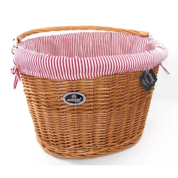 Kosz przód wiklina wypinany