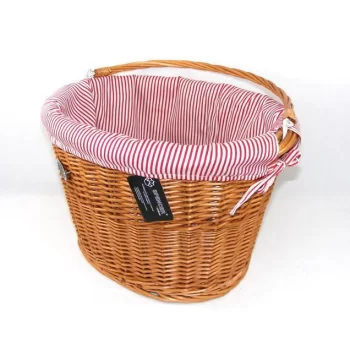 Kosz przód wiklina wypinany